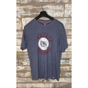 Colosseum Mens Gonzaga Bulldogs blue short sleeved tshirt XL